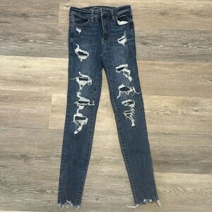 American Eagle Super High Rise Jeggings